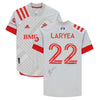 Richie Laryea Toronto FC Autographed adidas Match-Used Gray Jersey from the 2020 MLS Season