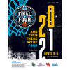 2021 NCAA Men's Basketball Tournament March Madness Final Four Official Game Program