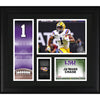 Ja'Marr Chase LSU Tigers Framed 15'' x 17'' Core Collage
