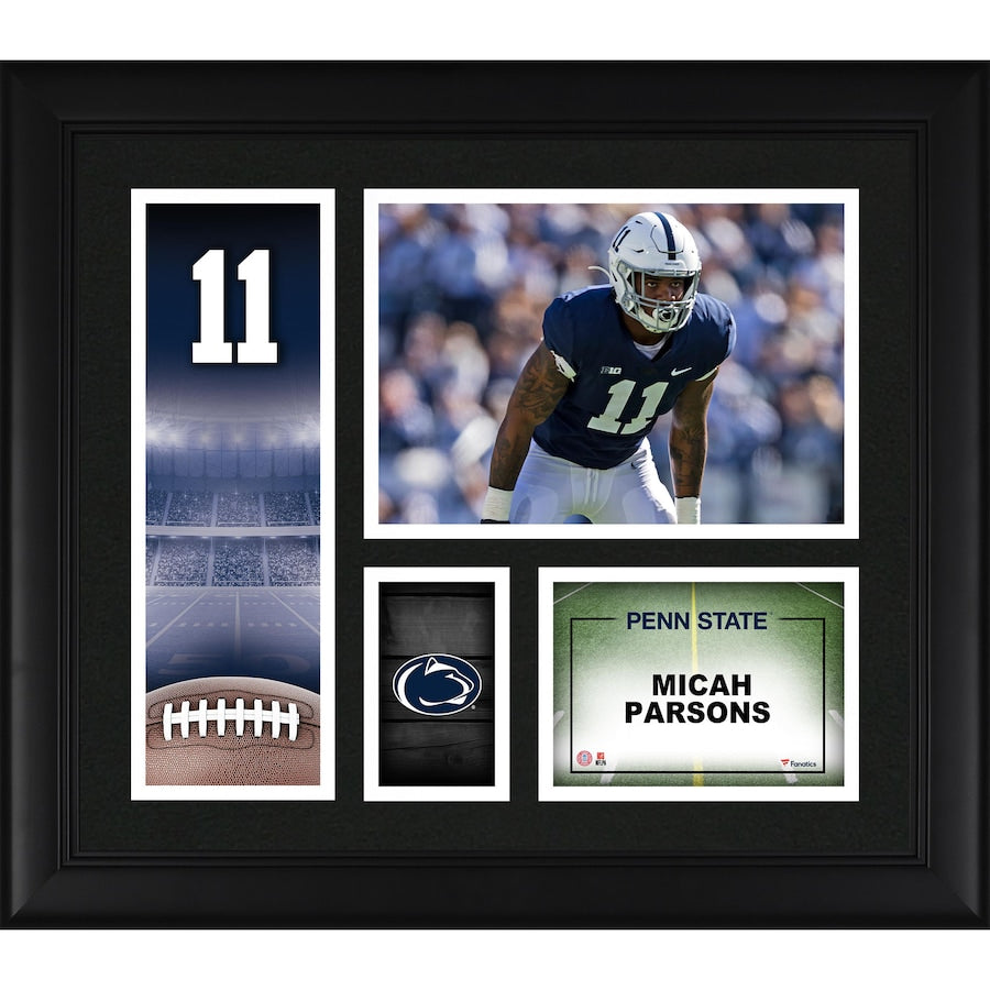 Micah Parsons Penn State Nittany Lions 15'' x 17'' Player Core Collage ...