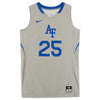 Air Force Falcons Team-Issued #25 Gray Jersey from the Basketball Program - Size M