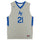 Air Force Falcons Nike Team-Issued #21 Gray Alternate Jersey from the Basketball Program - Size XL