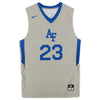 Air Force Falcons Nike Team-Issued #23 Gray Alternate Team Jersey from the Basketball Program - Size M