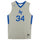Air Force Falcons Nike Team-Issued #34 Gray Alternate Jersey from the Basketball Program - Size XL