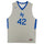 Air Force Falcons Nike Team-Issued #42 Gray Alternate Jersey from the Basketball Program - Size 2XL