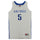 Air Force Falcons Nike Team-Issued #5 Gray Alternate Jersey from the Basketball Program - Size L