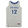 Air Force Falcons Nike Team-Issued #12 Gray Alternate Jersey from the Basketball Program - Size L