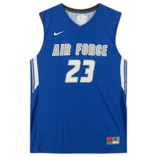 Air Force Falcons Team-Issued #23 Blue/Gray Jersey from the Basketball Program - Size XL