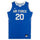 Air Force Falcons Nike Team-Issued #20 Royal White & Gray Jersey from the Basketball Program - Size L