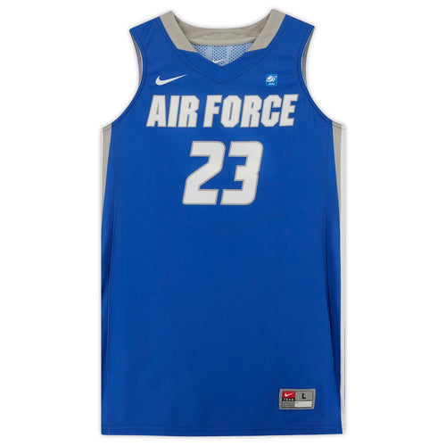 Air Force Falcons Team-Issued #23 Blue/Gray Jersey with NCAA Patch from the Basketball Program - Size L