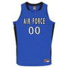 Air Force Falcons Nike Team-Issued #00 Royal & Black Jersey from the Basketball Program - Size XL