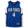 Air Force Falcons Nike Team-Issued #4 Royal White & Black Jersey from the Basketball Program - Size M
