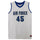 Air Force Falcons Team-Issued #45 White Jersey with Blue Collar from the Basketball Program - Size 2XL