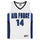 Air Force Falcons Team-Issued #14 White and Black Jersey from the Basketball Program - Size M
