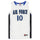 Air Force Falcons Team-Issued #10 White Blue and Black Jersey from the Basketball Program - Size M