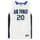 Air Force Falcons Team-Issued #20 White Blue and Black Jersey from the Basketball Program - Size L