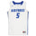 Air Force Falcons Nike Team-Issued #5 White & Royal Jersey from the Basketball Program - Size M