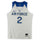 Air Force Falcons Team-Issued #2 White Blue and Gray Jersey from the Basketball Program - Size L
