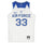 Air Force Falcons Team-Issued #33 White Blue and Gray Jersey from the Basketball Program - Size M