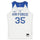 Air Force Falcons Team-Issued #35 White Blue and Gray Jersey from the Basketball Program - Size L