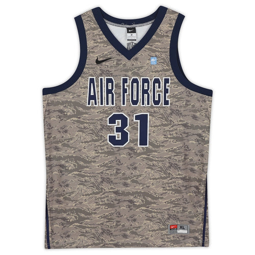 Air Force Falcons Team-Issued #31 Camo Jersey from the Basketball Program - Size XL