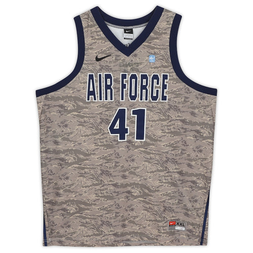 Air Force Falcons Team-Issued #41 Camo Jersey from the Basketball Program - Size 2XL