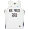 Air Force Falcons Nike Team-Issued #31 White & Green Camouflage Jersey from the Basketball Program - Size XL