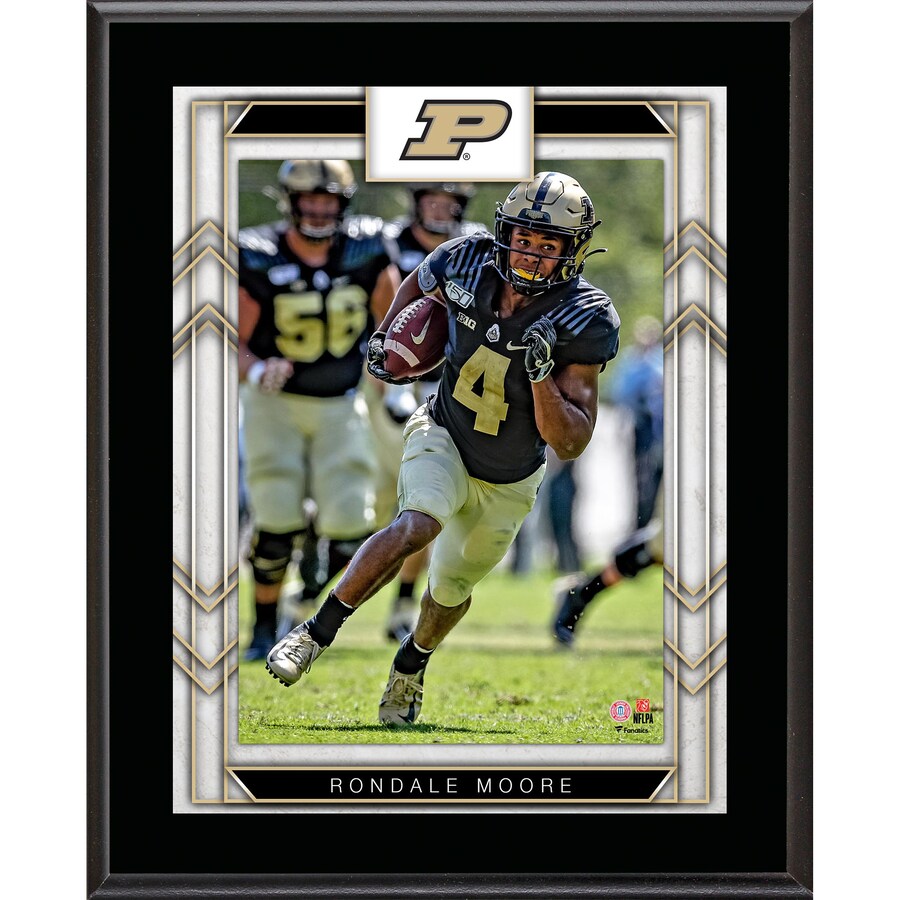 Rondale Moore Purdue Boilermakers Framed 10.5'' x 13'' Sublimated Player Plaque