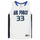Air Force Falcons Team-Issued #33 White Blue and Black Jersey from the Basketball Program