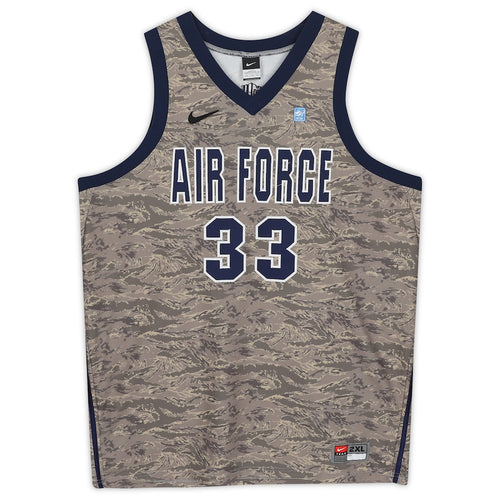 Air Force Falcons Team-Issued #33 Camo Jersey from the Basketball Program