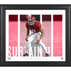 Patrick Surtain II Alabama Crimson Tide Framed 15'' x 17'' Player Panel Collage