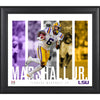 Terrace Marshall Jr. LSU Tigers Framed 15'' x 17'' Player Panel Collage