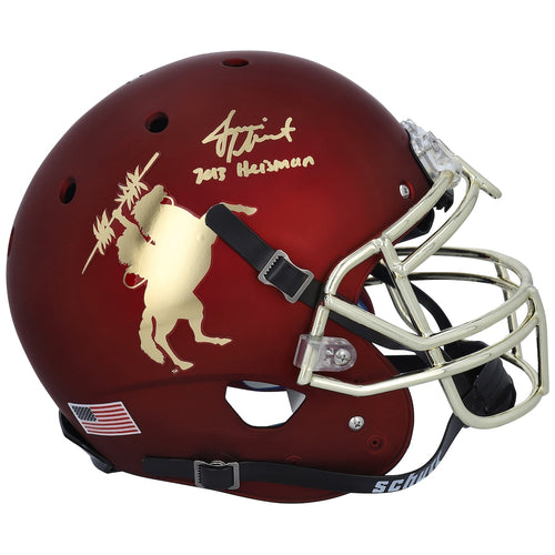 Jameis Winston Florida State Seminoles Autographed Schutt Sports Unconquered Tradition Alternate Authentic Helmet with ''2013 Heisman'' Inscription - Fanatics Exclusive