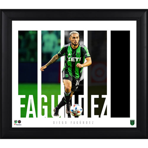 Diego Fagundez Austin FC 15'' x 17'' Player Panel Collage
