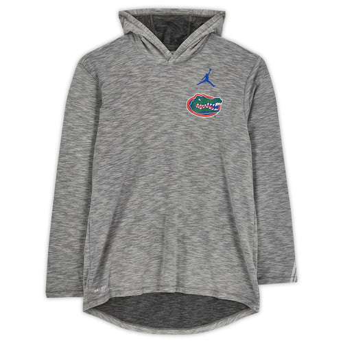 Florida Gators Jordan Brand Team-Issued Gray Hoodie Shirt