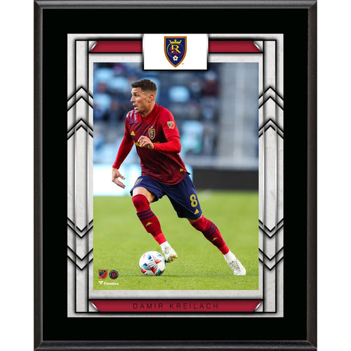 Damir Kreilach Real Salt Lake Framed 10.5'' x 13'' Sublimated Player Plaque