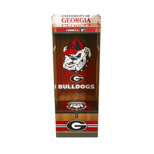 LockerSource Georgia Bulldogs Corrugated Linerboard Sports Locker