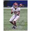 John Metchie Alabama Crimson Tide Autographed 16'' x 20'' SEC Championship Catch Photograph with ''Roll Tide'' Inscription
