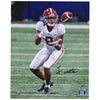 John Metchie Alabama Crimson Tide Autographed 8'' x 10'' SEC Championship Catch Photograph
