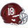 Jordan Battle Alabama Crimson Tide Autographed Riddell #18 Speed Replica Helmet