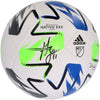 Gyasi Zardes Columbus Crew Autographed MLS 2020 Adidias Replica Soccer Ball