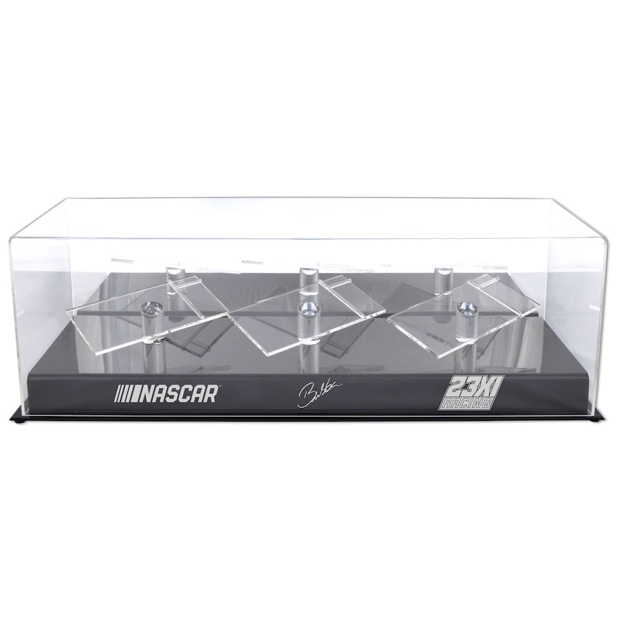 Bubba Wallace #23 23XI Racing 2021 3 Car 1/24 Die Cast Display Case