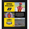 Bubba Wallace Framed 15'' x 17'' 2021 YellaWood 500 First Win Collage