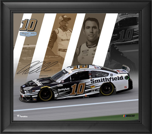 Aric Almirola Facsimile Signature Framed 15'' x 17'' 2021 Driver Panel Collage