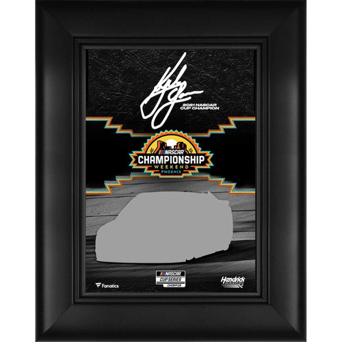 Kyle Larson Framed 5'' x 7'' 2021 NASCAR Cup Champion Collage