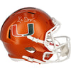 Ken Dorsey Miami Hurricanes Autographed Riddell Flash Speed Replica Helmet