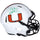 Jonathan Vilma Miami Hurricanes Autographed Riddell Lunar Eclipse Alternate Speed Replica Helmet