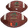 Miami Hurricanes adidas Game-Used Football vs. NC State Wolfpack on October 23 2021