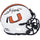Clinton Portis Miami Hurricanes Autographed Riddell Lunar Eclipse Alternate Speed Mini Helmet
