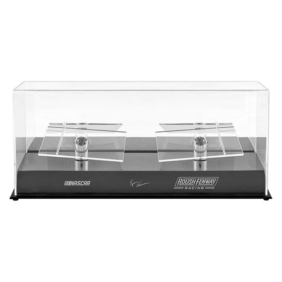 Ryan Newman Facsimile Signature 1:24 Two Car Die-Cast Display Case